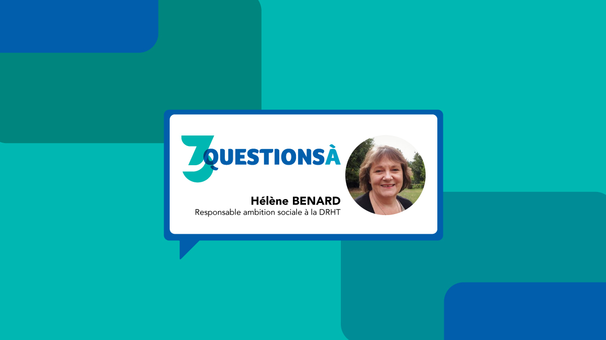 Hélène BENARD, responsable diversité et ambition sociale à la direction des ressources humaines et de la transformation de GRDF.