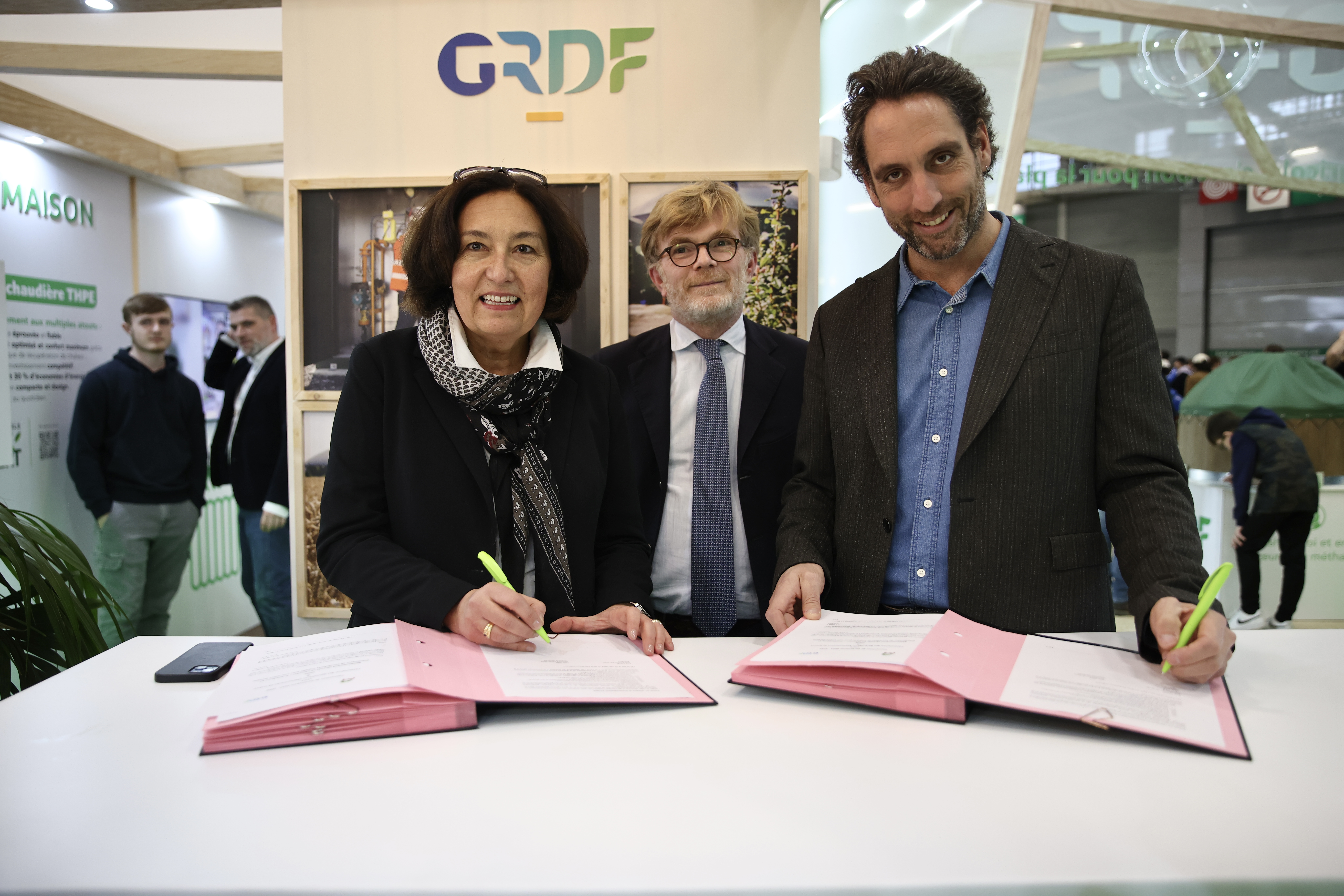 Signature du partenariat entre l'AAMF et GRDF 