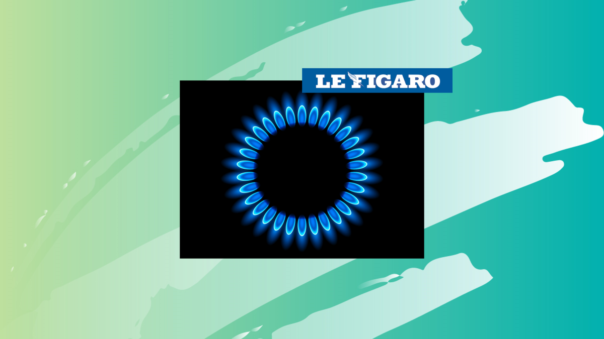 Visuel d'une flamme gaz avec logo Le Figaro