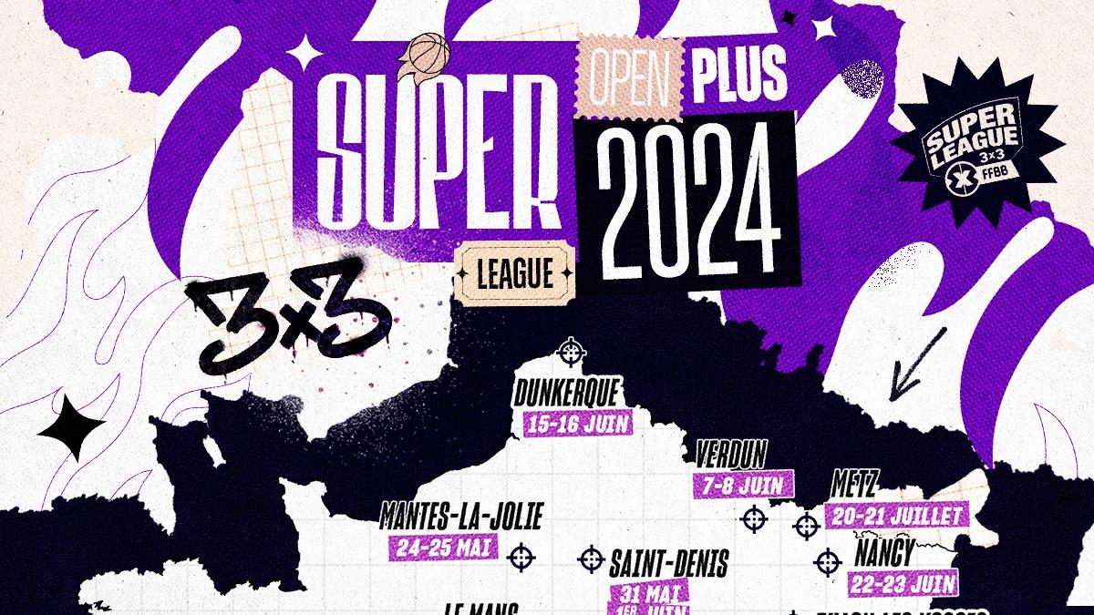 Calendrier Superleague 3x3 2024