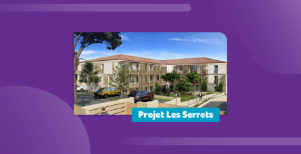 Prototype du bâtiment du projet Les Serrets