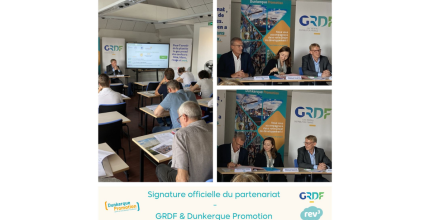 Nouveau partenariat entre GRDF et Dunkerque Promotion