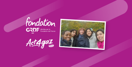 Photo de groupe de l'équipe de la Fondation GRDF.