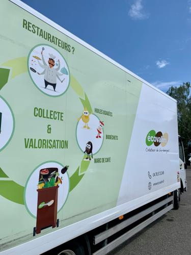 Collecte et transport des biodéchets par ECOVALIM