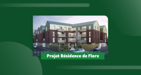 Prototype du bâtiment du projet Résidence de Flore 